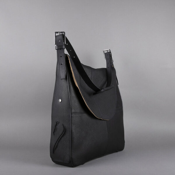 Antarès Milano leather bag black