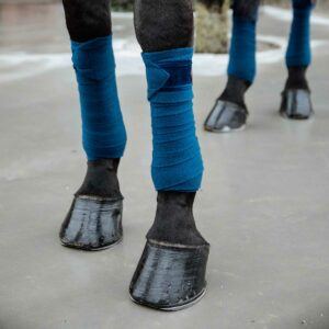 Kentucky benlindor fleece mörkblå detalj ben